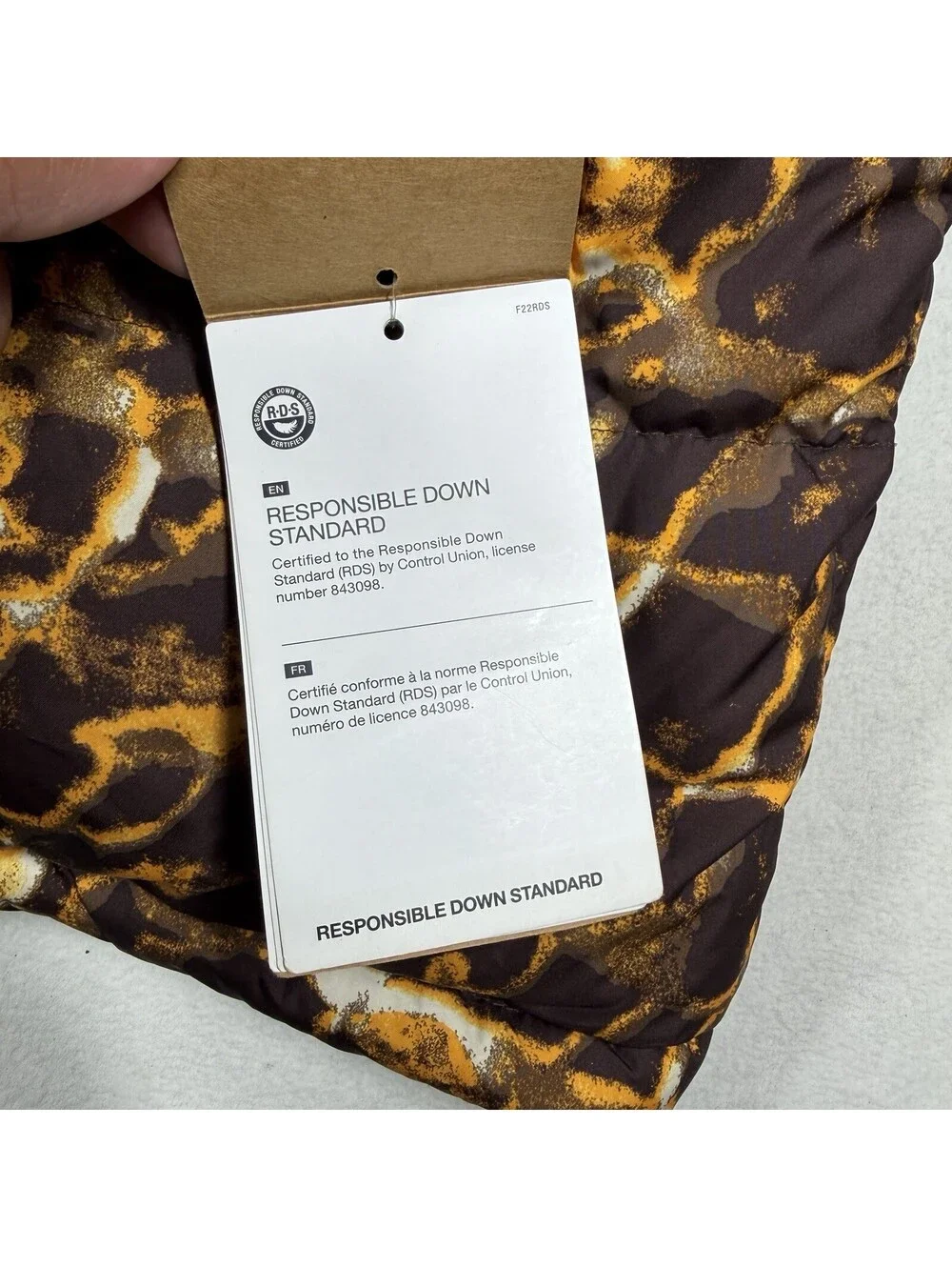 The North Face Men’s 96 Retro Nuptse 700-Down Insulated Puffer Jacket Coal Brown